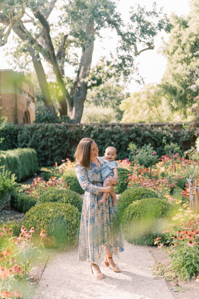 Motherhood photo session at filoli