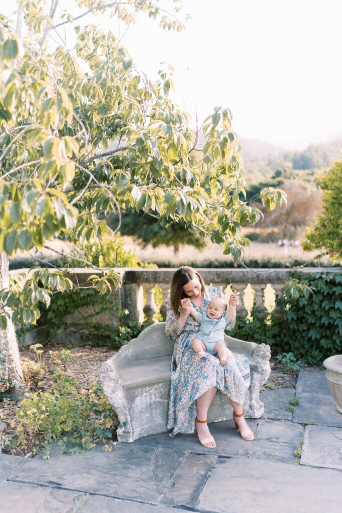 Mother and baby photography bay area